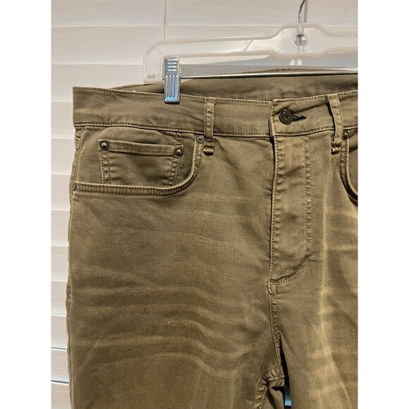 Rag & Bone Mens Green Jeans - Size 36x32 - Picture 2 of 4